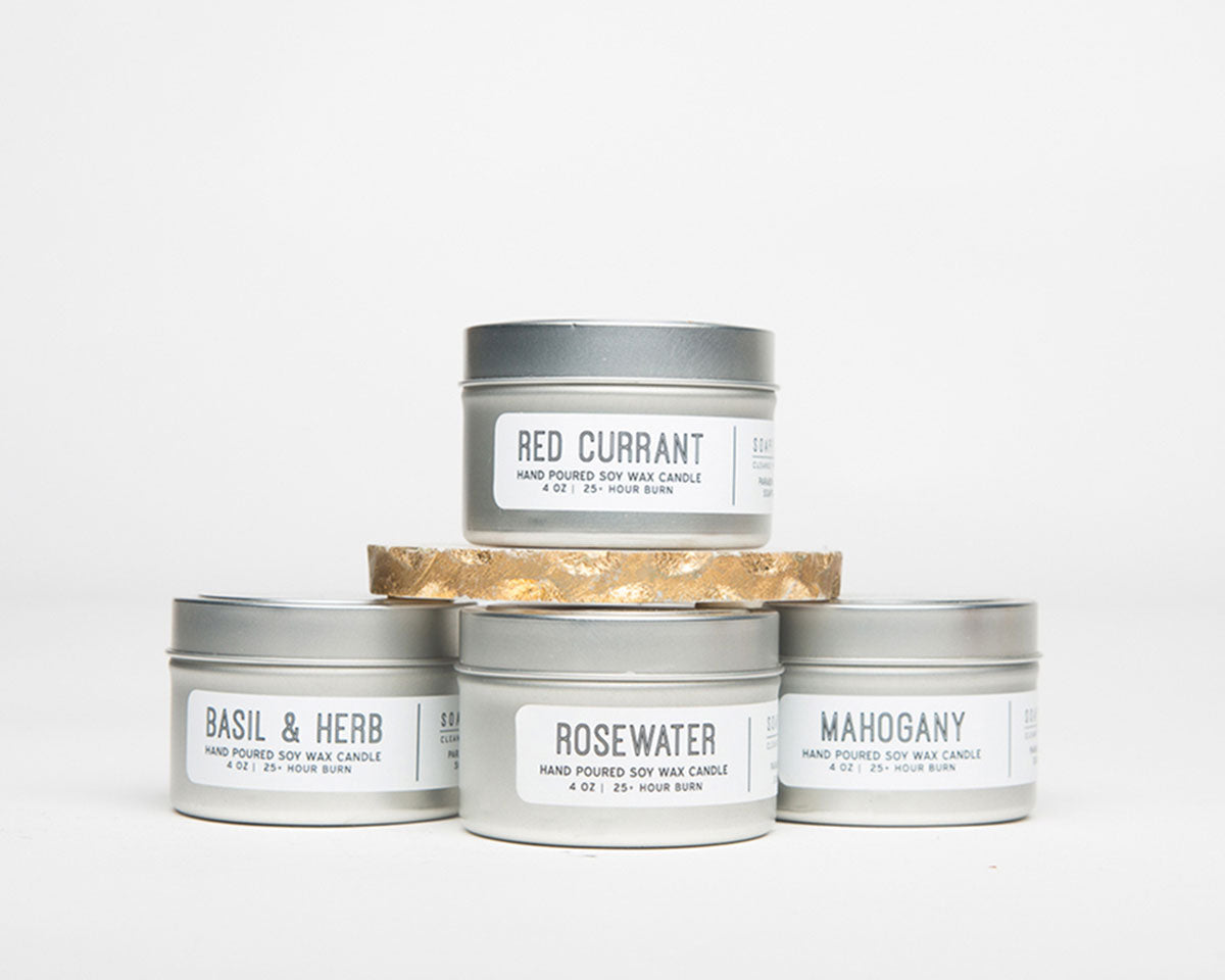 Choose 4 Tin Candles