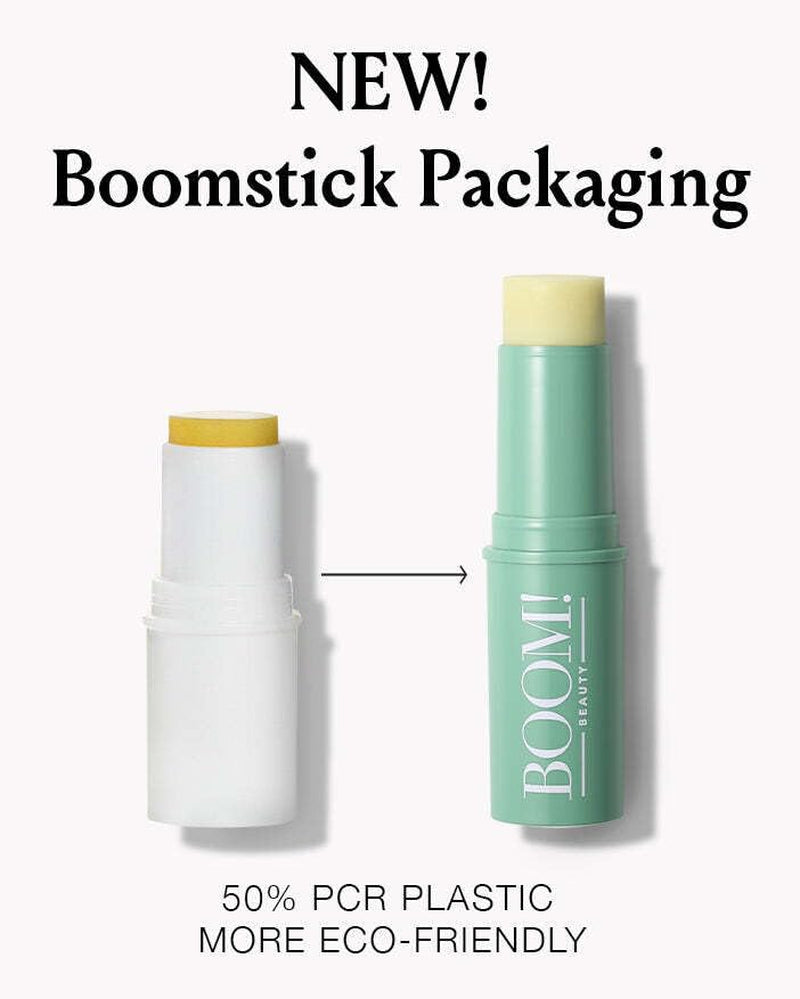 Boomstick Glo - Hydrating Face Balm Stick for Mature Skin with Olive Oil, Beeswax & Honey - Natural-Looking Dewy Glow - Multibalm Brightener to Moisturize Face, Lips, under Eye and More