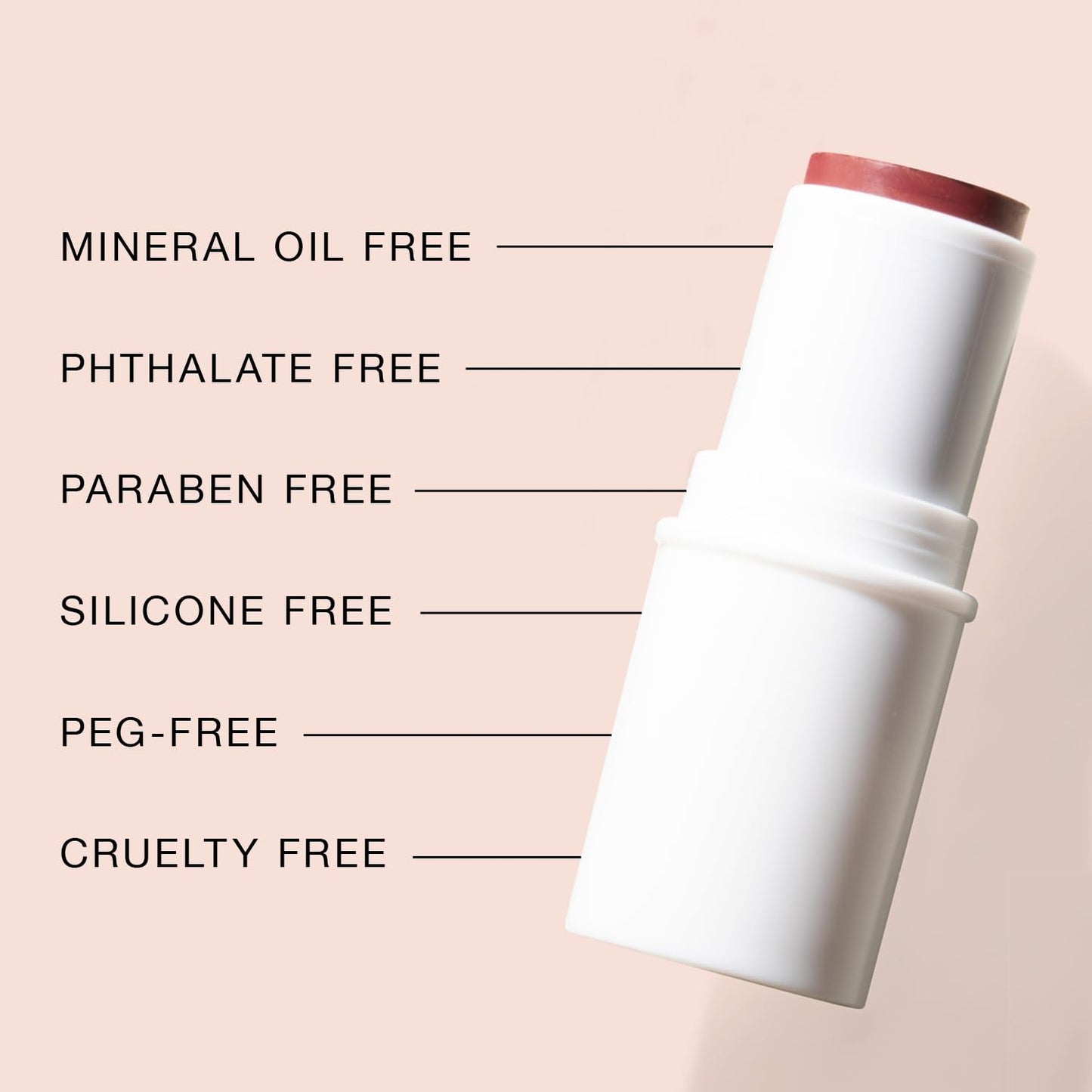 BOOM! by Cindy Joseph Boomstick Berry - All-In-One Cream Blush for Cheeks, Eyes & Lips - Long-Wearing, Blendable Makeup Blush Stick for Mature Skin - Cruelty-Free Lip Cheek Tint with Skincare Benefits
