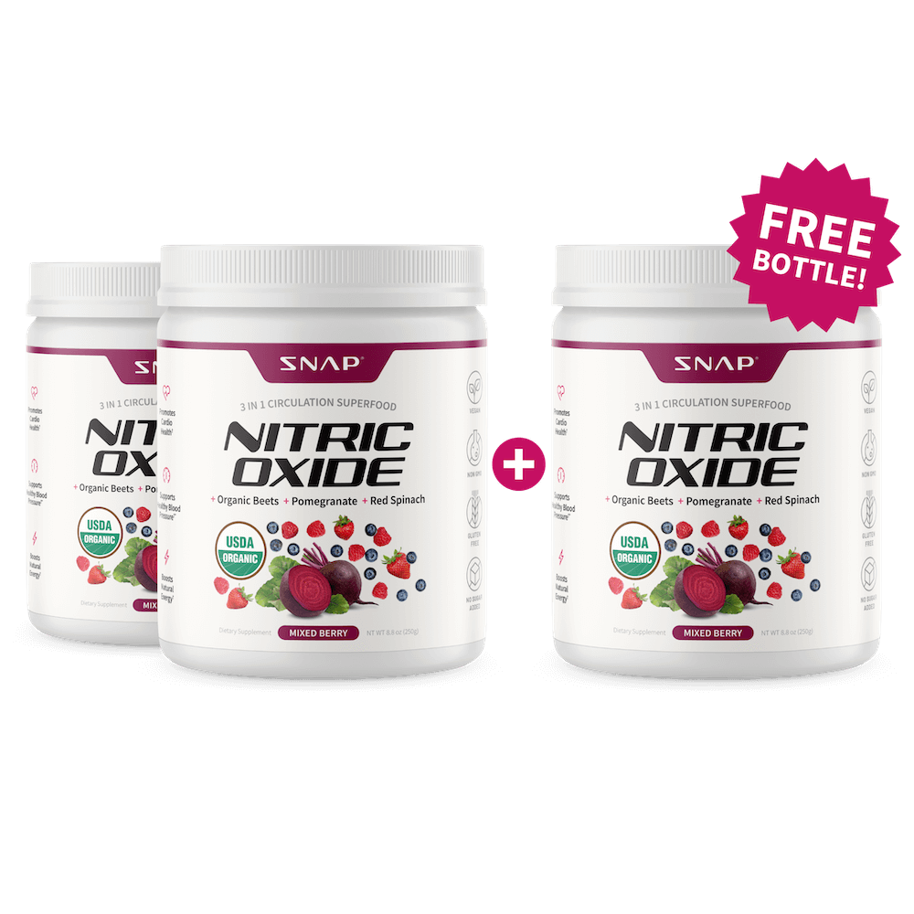 Nitric Oxide Organic Beets - Buy 2, Get 1 FREE!