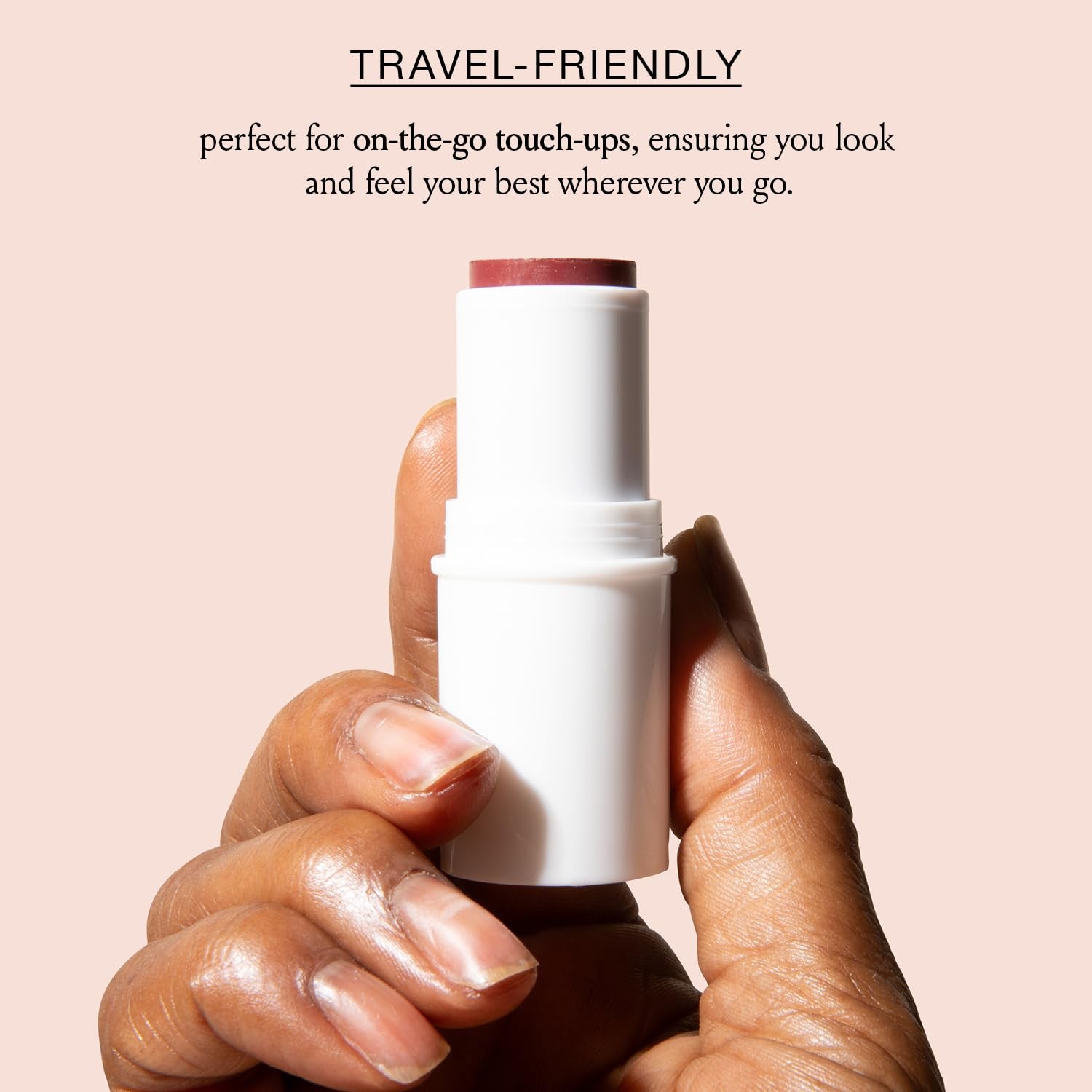 BOOM! by Cindy Joseph Boomstick Berry - All-In-One Cream Blush for Cheeks, Eyes & Lips - Long-Wearing, Blendable Makeup Blush Stick for Mature Skin - Cruelty-Free Lip Cheek Tint with Skincare Benefits