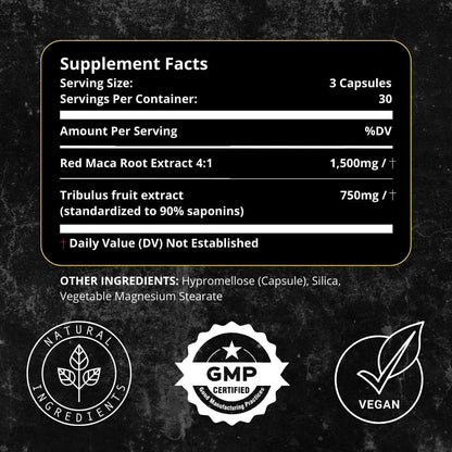 UNALTERED Hormone Balance & Mood Support for Women - Naturally Supports Hormonal Balance & Energy with Tribulus Terrestris & Red Maca Root Extract - Dietary Supplement - 90 Vegan Capsules