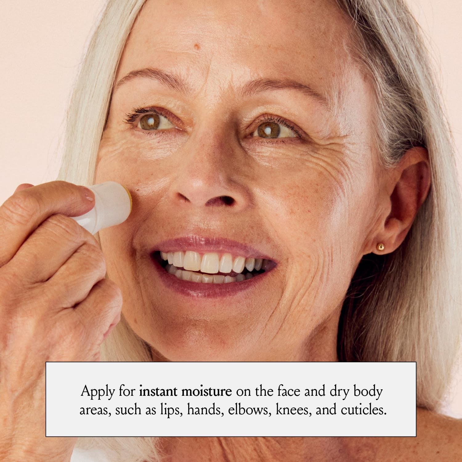 Boomstick Glo - Hydrating Face Balm Stick for Mature Skin with Olive Oil, Beeswax & Honey - Natural-Looking Dewy Glow - Multibalm Brightener to Moisturize Face, Lips, under Eye and More