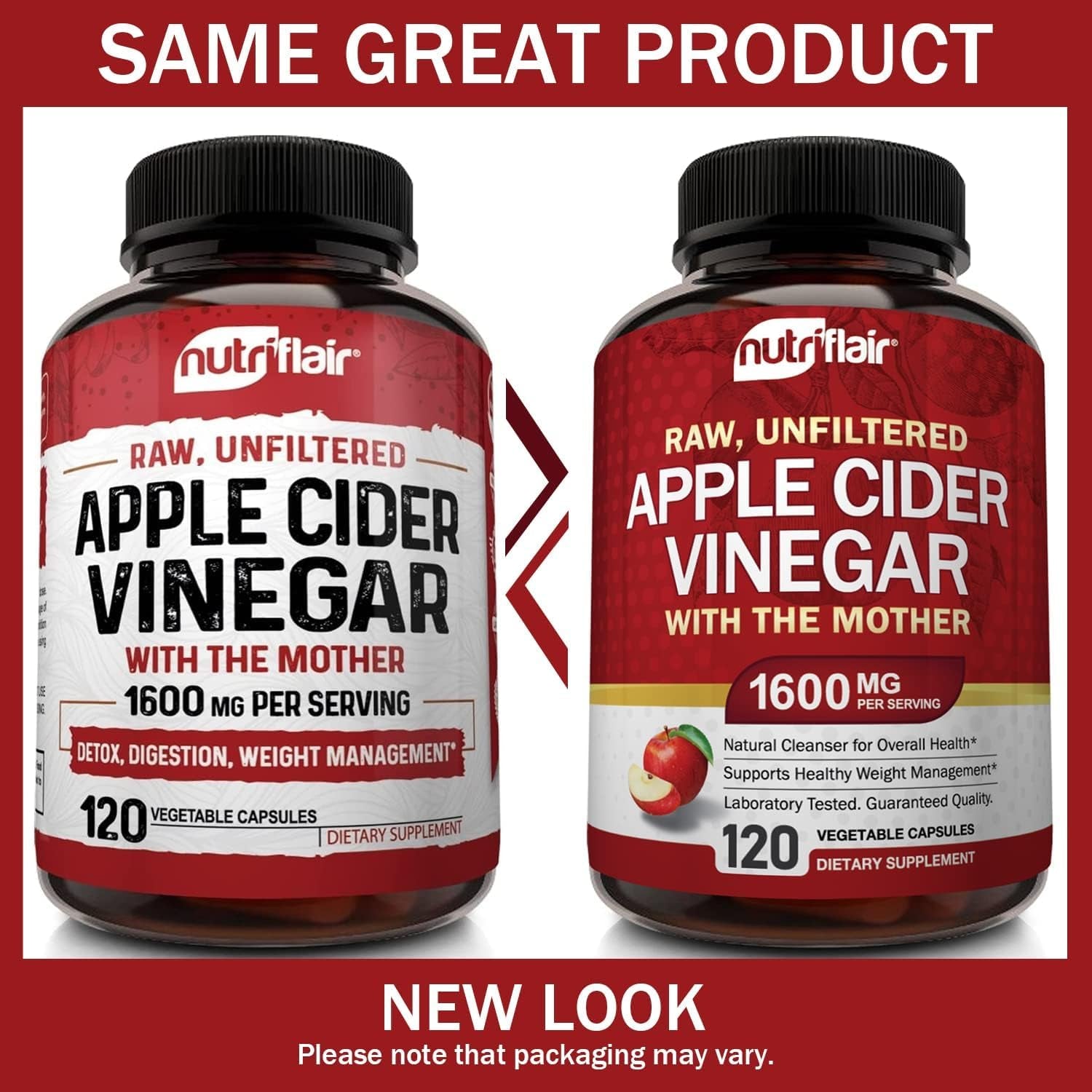 Apple Cider Vinegar Capsules with the Mother - 120 Vegan ACV Pills - Best Supplement for Healthy Weight Loss, Diet, Keto, Digestion, Detox, Immune - Powerful Cleanser & Appetite Suppressant Non-Gmo