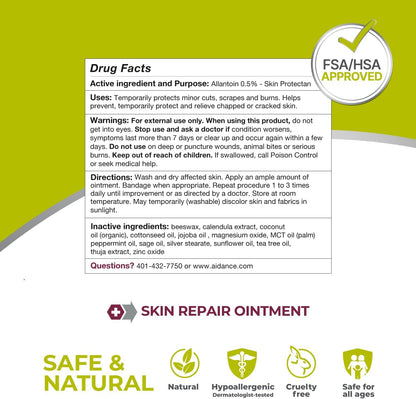 Terrasil Skin Repair for Angular Cheilitis, Folliculitis, Impetigo, Lichen Sclerosis, Boils, Pitted Keratolysis, Fast Relief & Supports Healing. Dermatologist Tested & Hypoallergenic Approved (0.5 Oz)