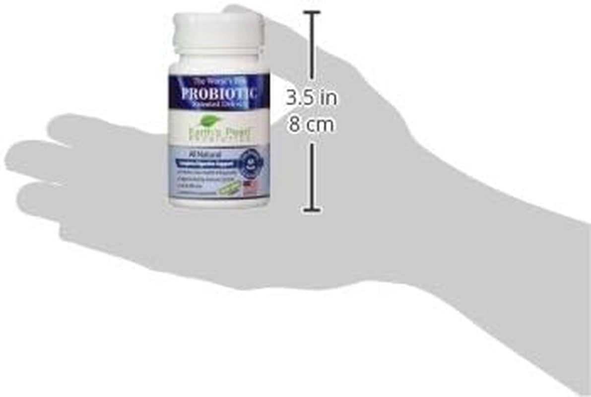 Earth'S Pearl Probiotics for Women & Men & Kids - Pearl-Shaped Probiotic & Prebiotics with Bio-Tract®, 4 Billion CFU, Gut Health Support (60-Day Supply)