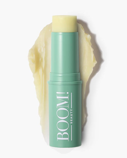 Boomstick Glo - Hydrating Face Balm Stick for Mature Skin with Olive Oil, Beeswax & Honey - Natural-Looking Dewy Glow - Multibalm Brightener to Moisturize Face, Lips, under Eye and More