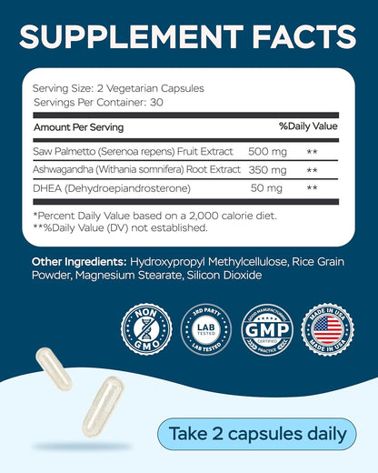 Improved Complex Saw Palmetto for Men 900 mg