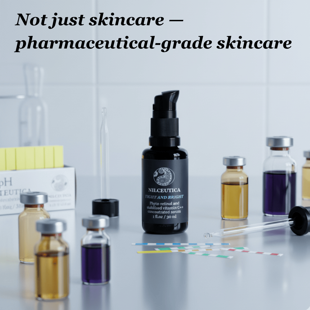 TIGHT AND BRIGHT, an Advanced Gentle Phyto-Retinol and Vitamin C Face Serum, 12 Innovative Technologies, 55% High-Performance Cosmeceuticals