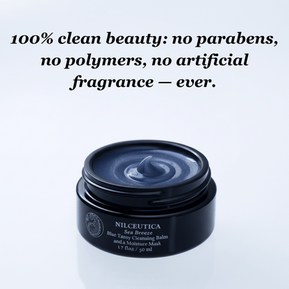 Sea Breeze Probiotic Blue Tansy Cleansing Balm + Hydration Mask