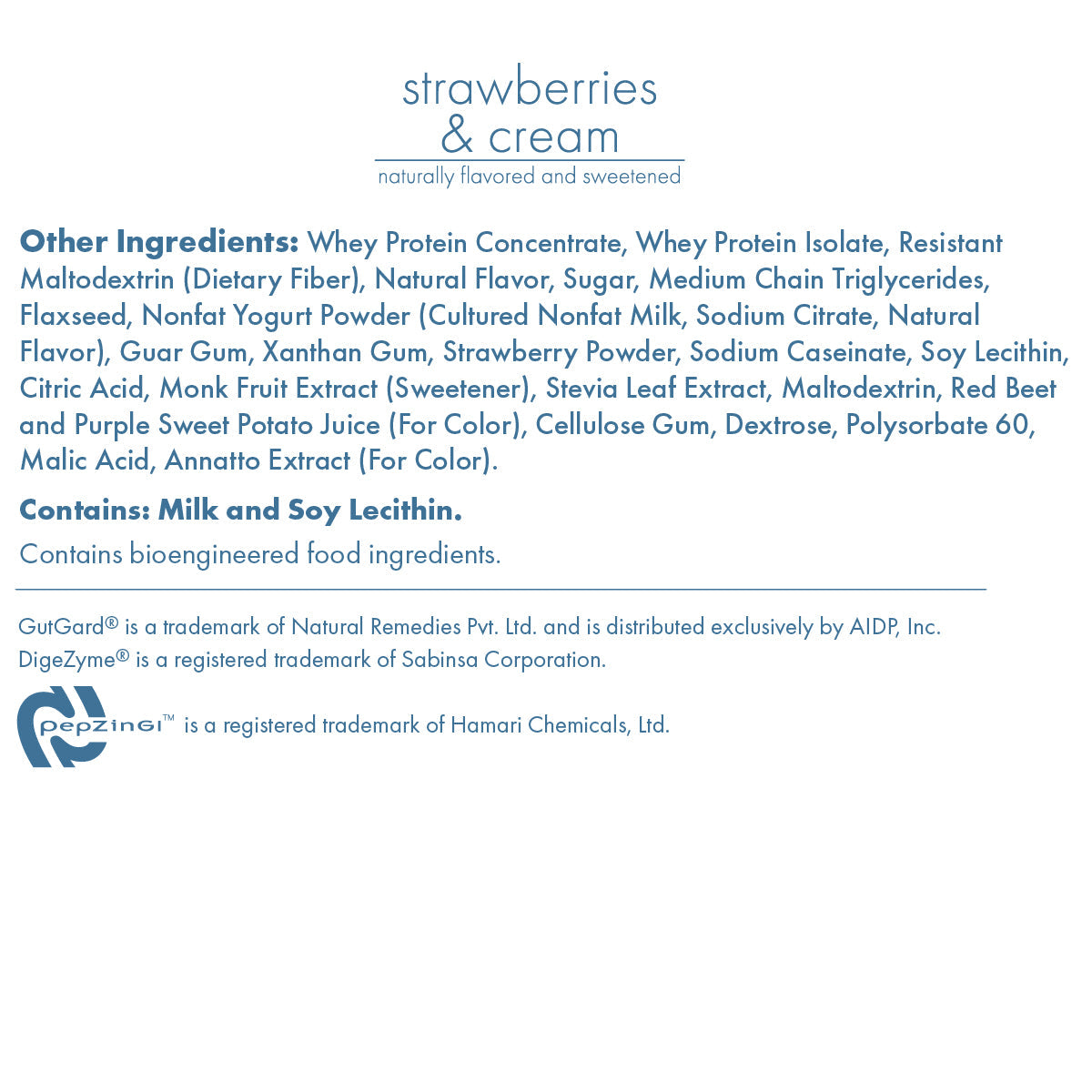 Strawberries & Cream Beverage