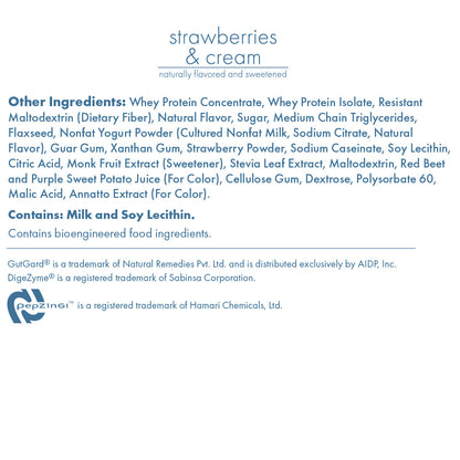 Strawberries & Cream Beverage