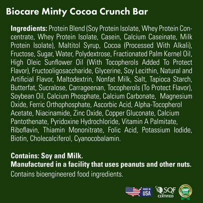 15G Protein Minty Cocoa Crunch Bar