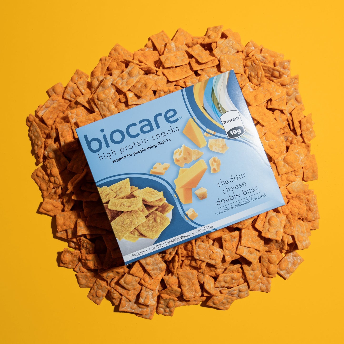 High Protein Cheddar Cheese Double Bites