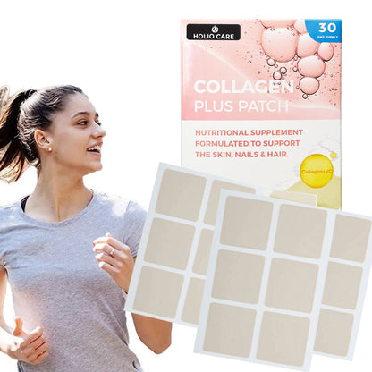 Collagen Plus Anti-Aging Patch – Easy-to-Use Skin Rejuvenation Patch with Collagen Peptides for Youthful Glow (30-Day Supply)