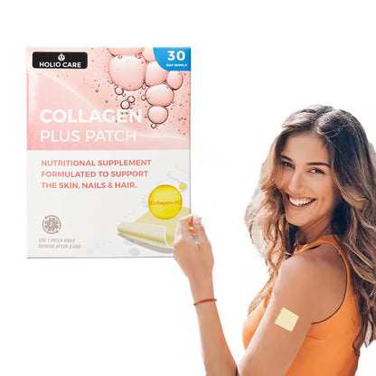 Collagen Plus Anti-Aging Patch – Easy-to-Use Skin Rejuvenation Patch with Collagen Peptides for Youthful Glow (30-Day Supply)