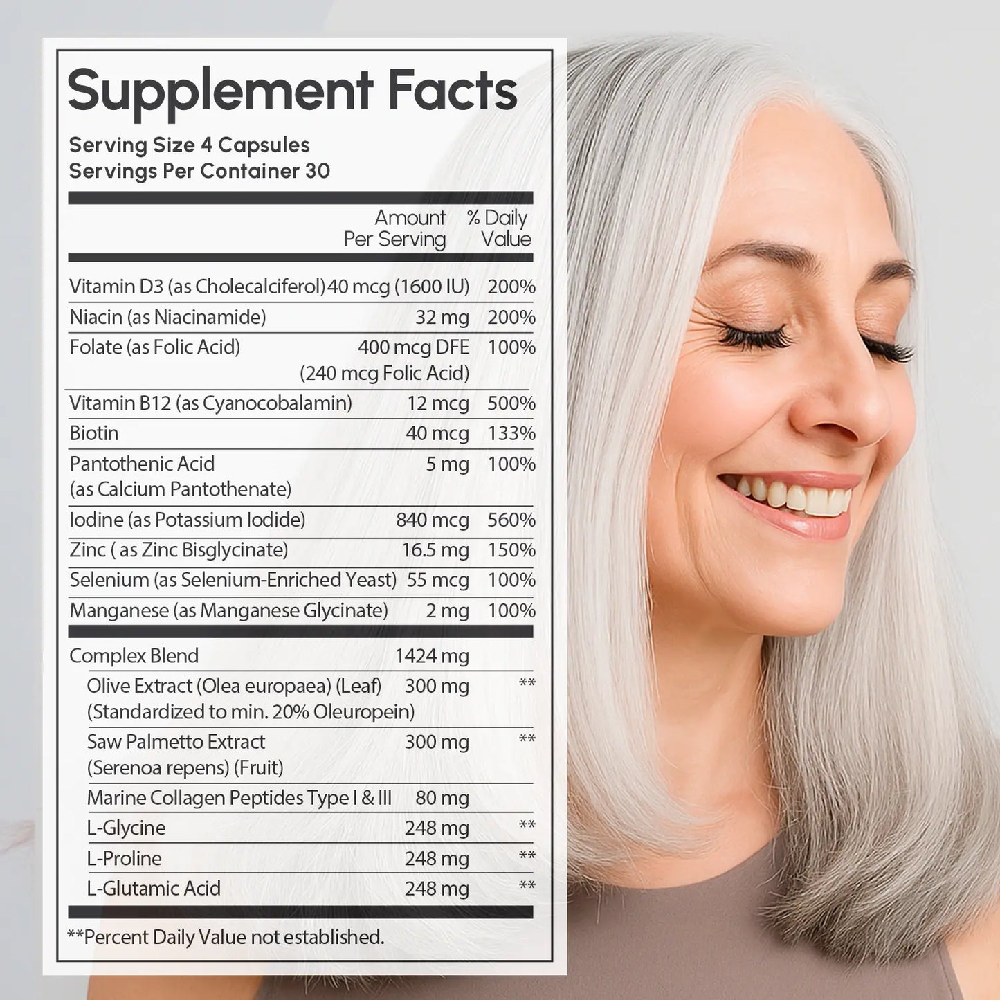 Biotin & Collagen Hair Growth Complex