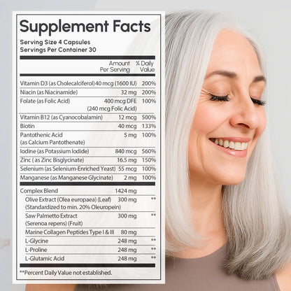 Biotin & Collagen Hair Growth Complex