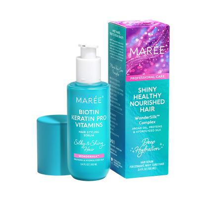 Keratin Oil Serum for Dry & Damaged Hair