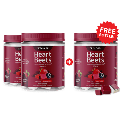 Heart Beets Chews - Buy 2, Get 1 FREE!