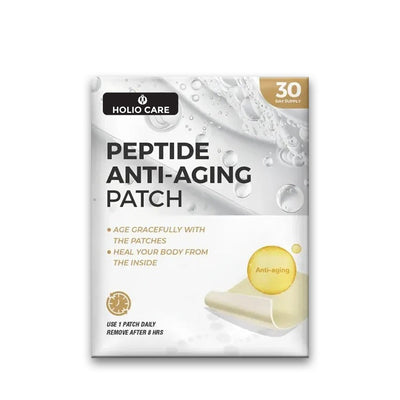Holio Care Peptide Anti-Aging Patch – Collagen-Boosting Transdermal Patch for Skin Firmness, Relaxation & Mood Support - 30-Day Supply