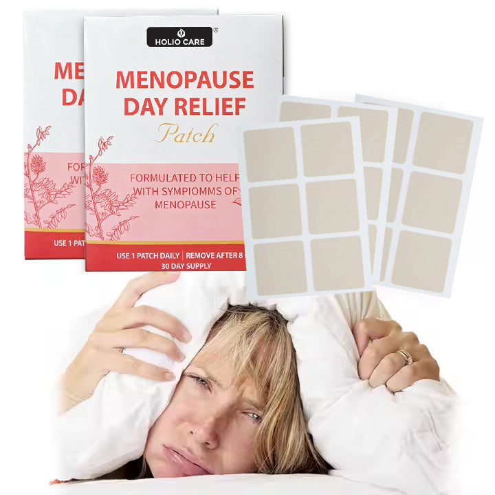 Menopause Relief Patch – Natural Daily Vitamin Support for Hot Flashes, Night Sweats, Mood Swings & Hormonal Balance (30-Day Supply)