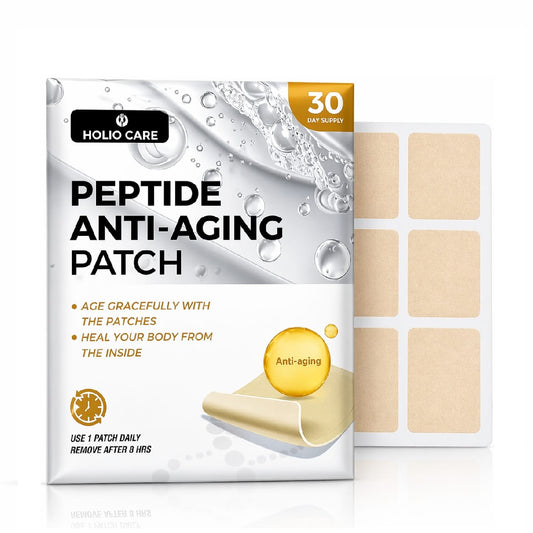 Holio Care Peptide Patch – Collagen-Support Transdermal Patch for Firmer-Looking Skin (30-Day Supply)