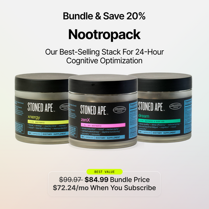 Xnergy: A.M. Nootropic for Calm Energy, Focus & Motivation