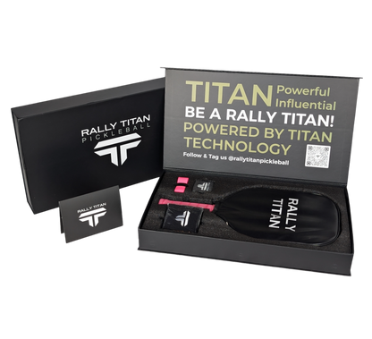 Titan Power 14MM | Thermoformed Unibody Construction | Foam Injected Walls | T700 Titan Carbon Friction Surface | Pink