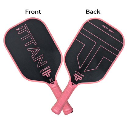 Titan Power 14MM | Thermoformed Unibody Construction | Foam Injected Walls | T700 Titan Carbon Friction Surface | Pink