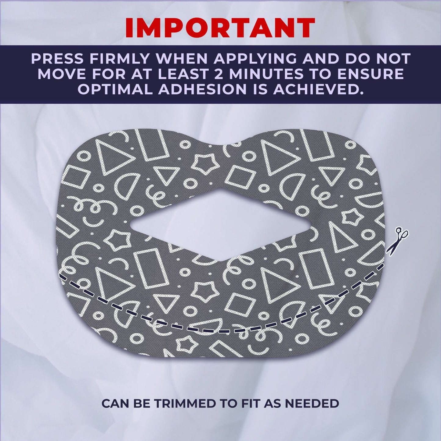 Muzzle® Mouth Tape For Youth (Medium Hold)