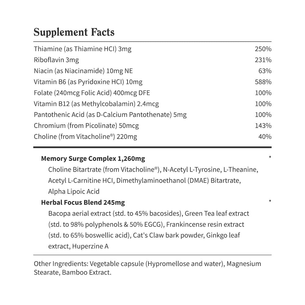 Brain Food - Buy 2 Get 1 Free