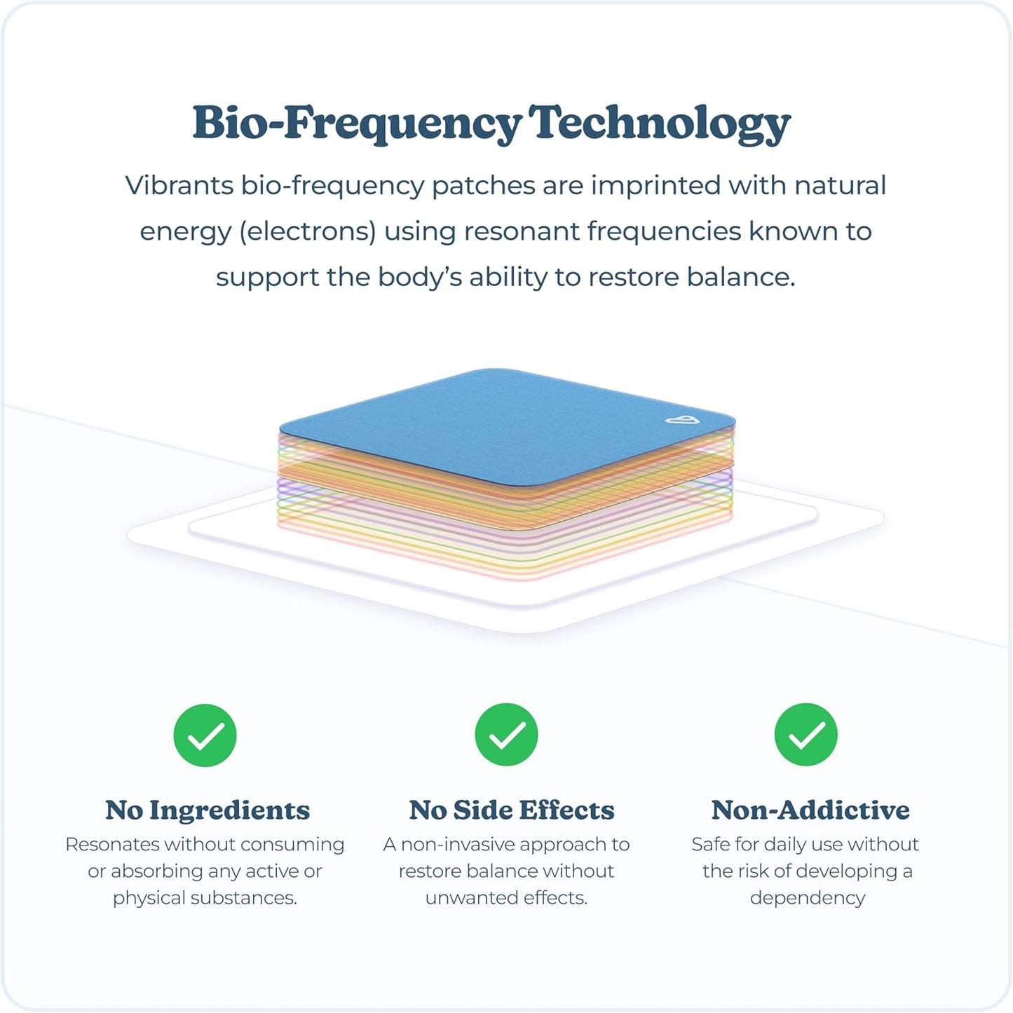 Calm down Patch | Vibrants Bio-Frequency Patches for Stress | Sample Pack - 7 Stress Patches