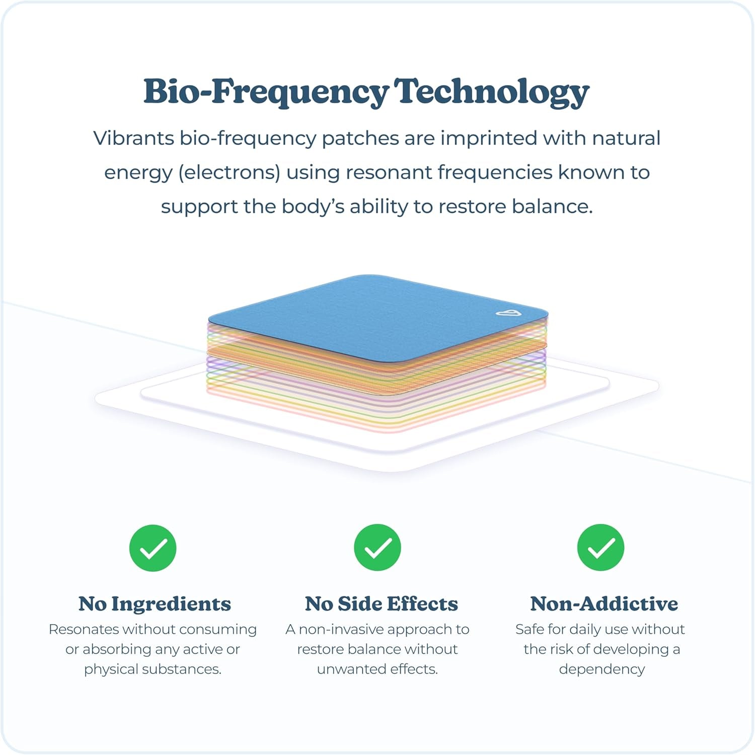 Calm down Patch | Vibrants Bio-Frequency Patches for Stress | Sample Pack - 7 Stress Patches