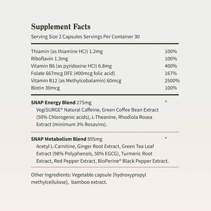 Energy & Metabolism - Buy 2 Get 1 Free