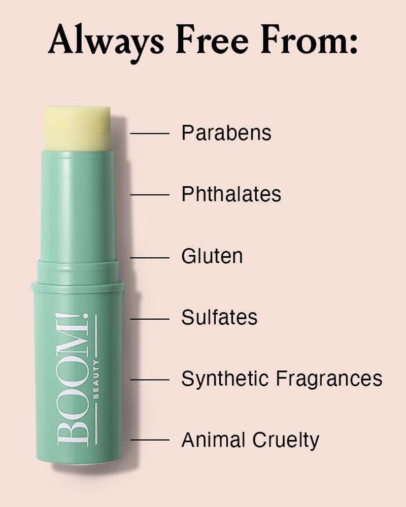 Boomstick Glo - Hydrating Face Balm Stick for Mature Skin with Olive Oil, Beeswax & Honey - Natural-Looking Dewy Glow - Multibalm Brightener to Moisturize Face, Lips, under Eye and More
