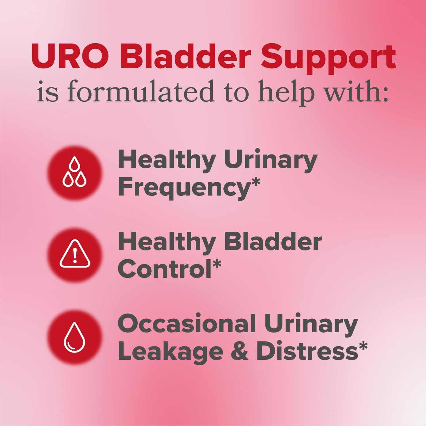 O Positiv URO Bladder Control Supplement for Urinary Urgency, Urinary Frequency, Urinary Leakage with Pumpkin Seed Extract, Soy Germ Extract, Saw Palmetto, 30 Servings (Pack of 1)