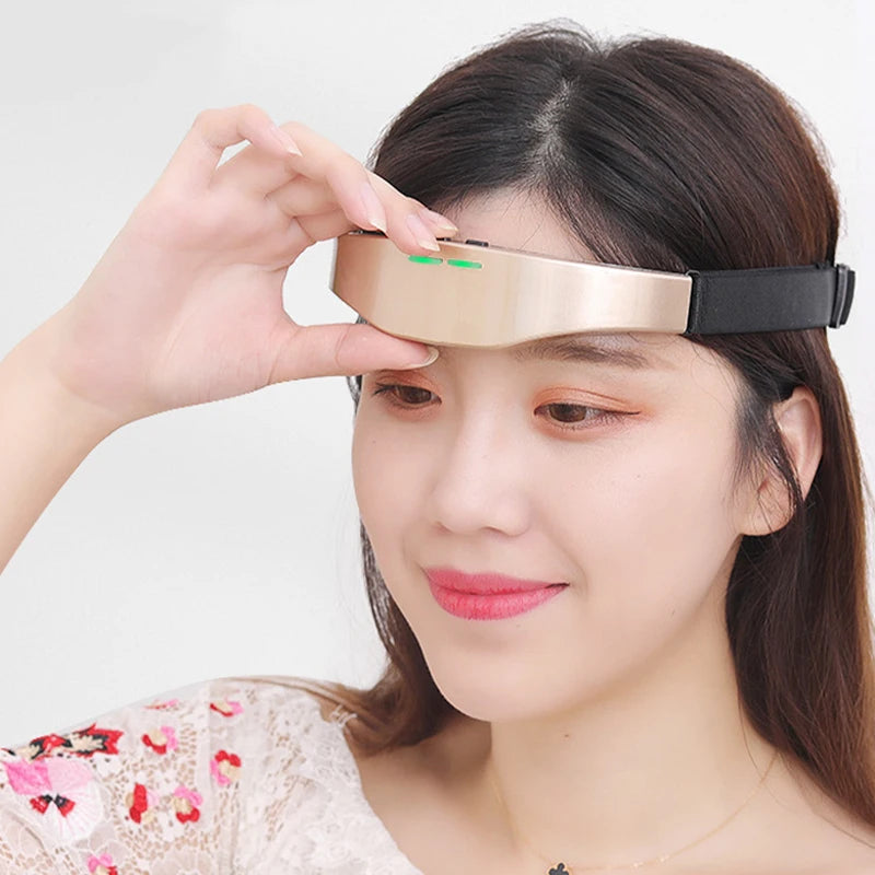 EMS Electric Head Massager – Sleep Aid &amp; Migraine Relief Therapy for Stress, Insomnia &amp; Headaches