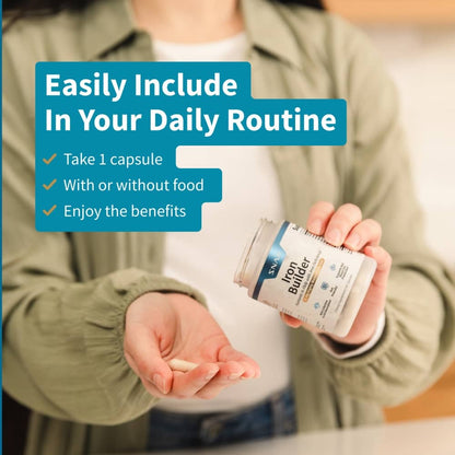 Iron Builder with Vitamins B & C Absorption Boosters