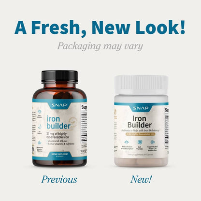Iron Builder with Vitamins B & C Absorption Boosters