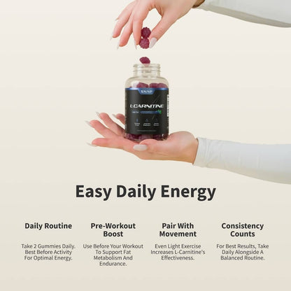 L-Carnitine Sugar-Free Blueberry Gummies