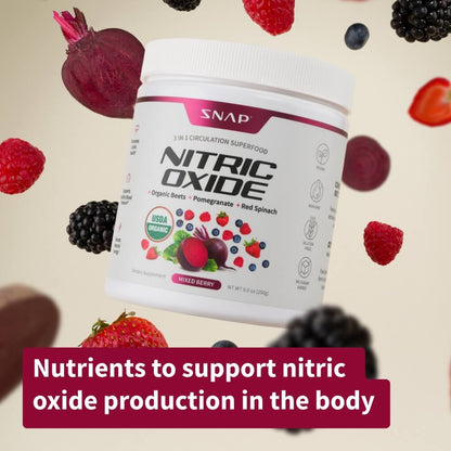 Nitric Oxide Organic Beets - Mixed Berry Flavor