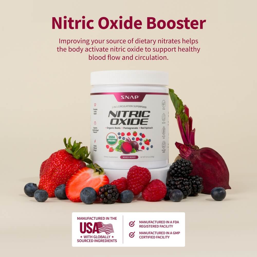 Nitric Oxide Organic Beets - Buy 2, Get 1 FREE!