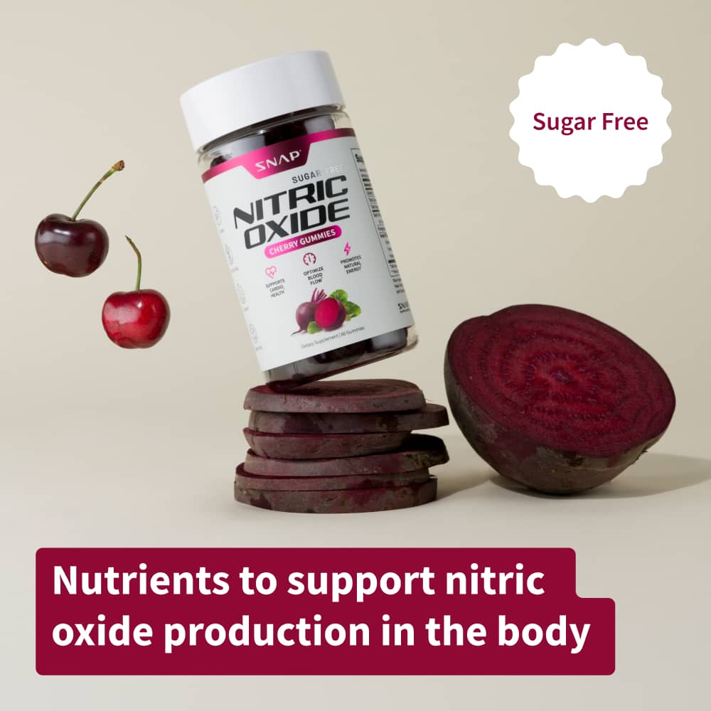 Nitric Oxide Gummies - Cherry Flavor - Buy 2 Get 1 FREE!