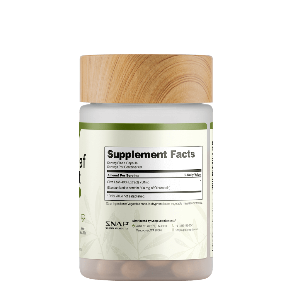 High-Potency Olive Leaf Extract Oleuropein