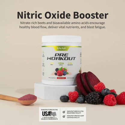 Nitric Oxide Organic Beets Pre-Workout