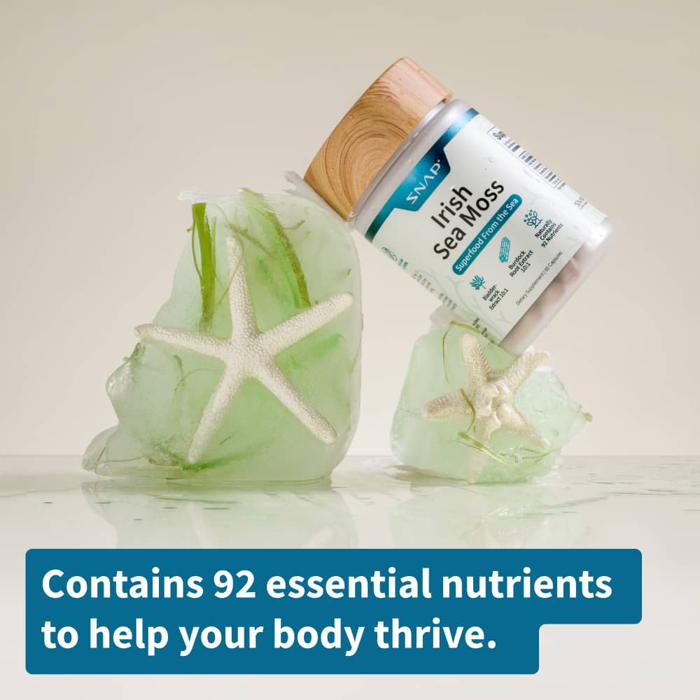 Irish Sea Moss with Iodine Energy Support