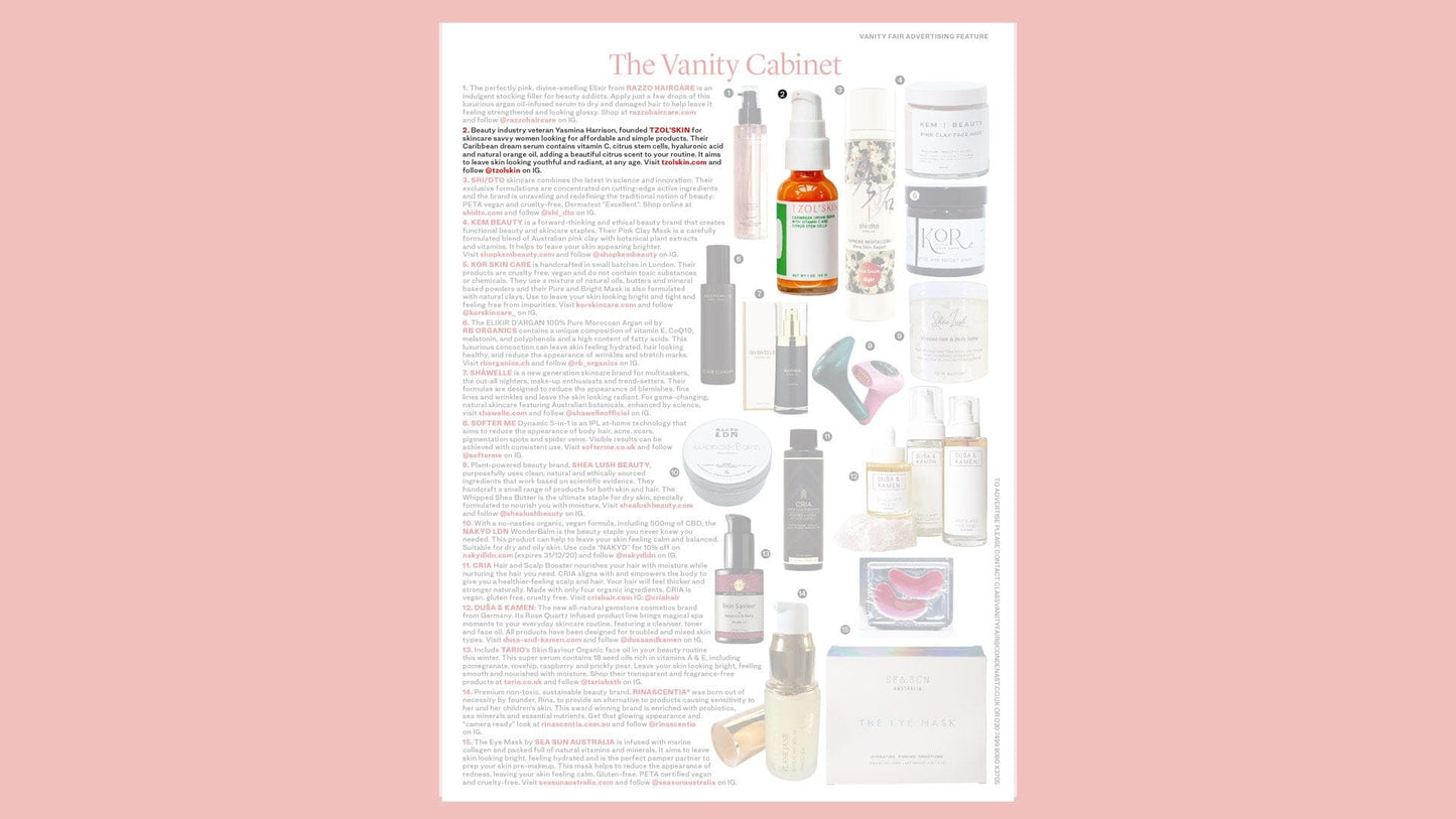 Caribbean Dream Serum with Vitamin C and Citrus Stem cells